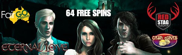 64 Free Spins Red Stag and Fair Go